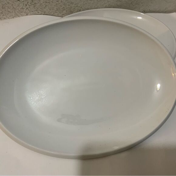 Crate and Barrel Oval Platter 10x7.5 “ Serving Platters – Set of 2 - Picture 4 of 14